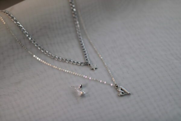 CADENA DOBLE PLATA - Imagen 2